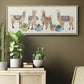 Llama Party - Floater Framed Canvas Print