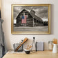 Modern Barn III - Modern Framed Canvas Print