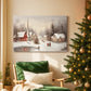 Snow of Gilded Blessing - Canvas Art Print