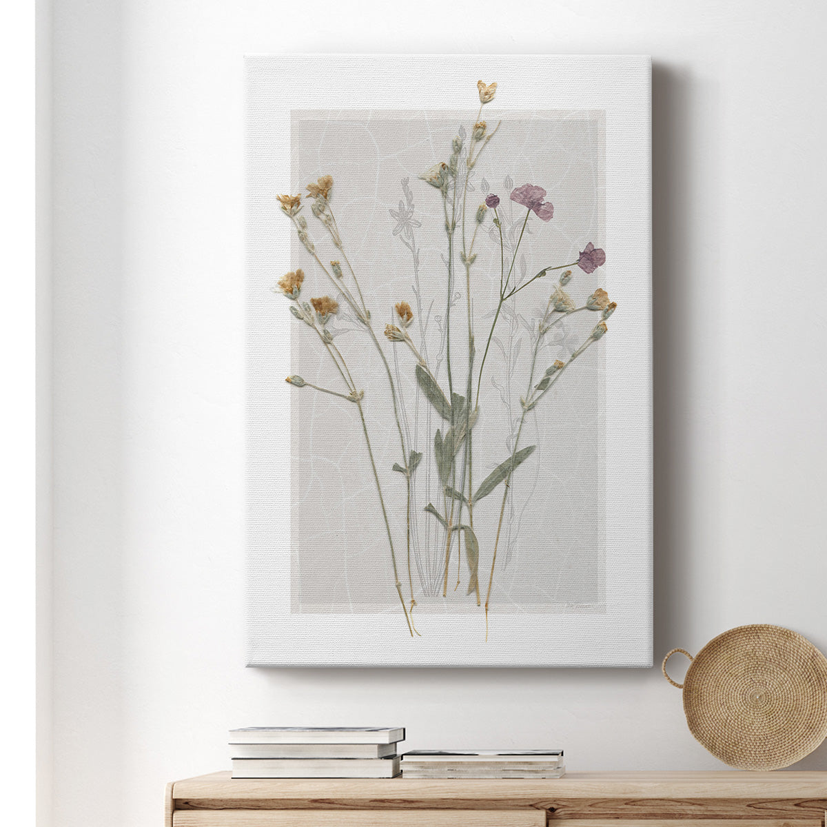 Field Study Page II - Canvas Art Print