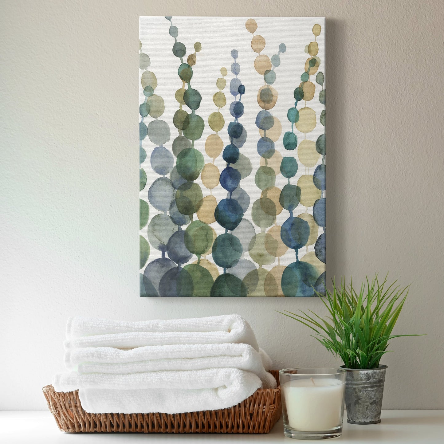 Pompom Botanical I - Canvas Art Print
