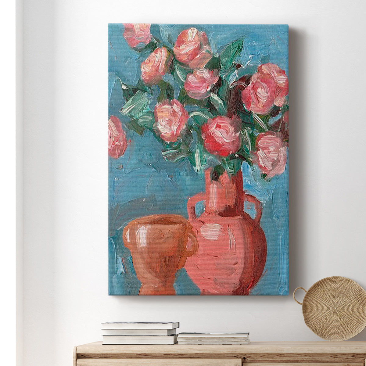 Rosa Blooms I - Canvas Art Print