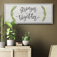 Stronger Together - Floater Framed Canvas Print