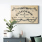 Antique French Label I - Canvas Art Print