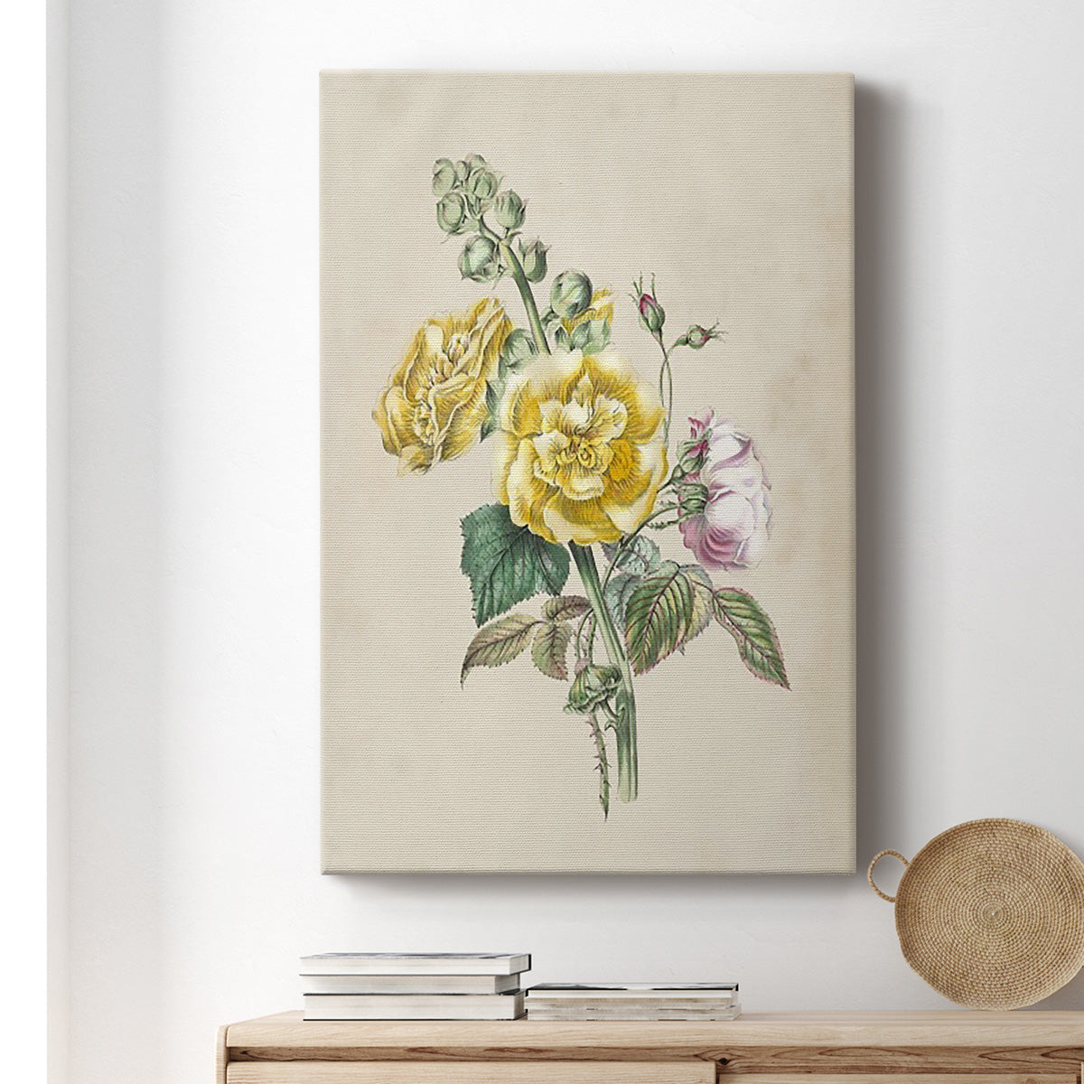 Antique Garden Bouquet II Premium Gallery Wrapped Canvas - Ready to Hang