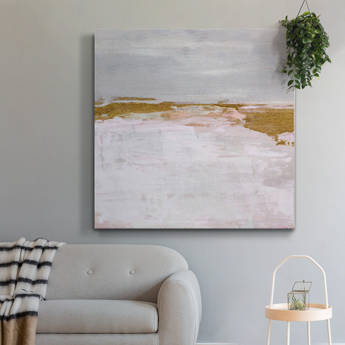 Magenta Skyline II-Premium Gallery Wrapped Canvas - Ready to Hang