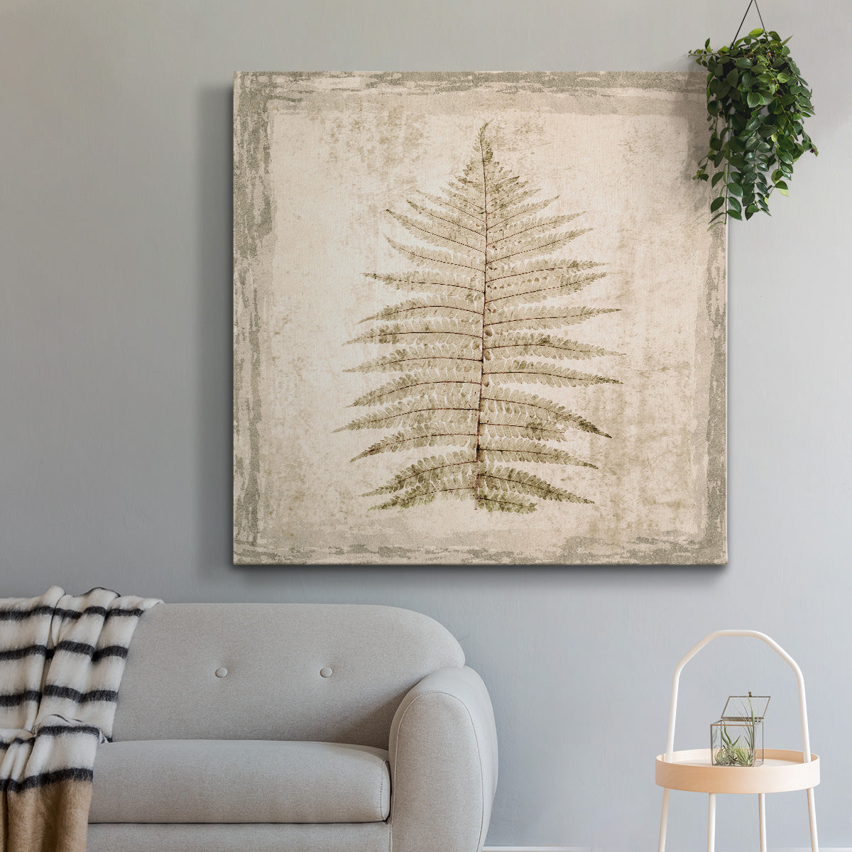 Stone Leaf I - Canvas Art Print