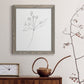 Botanical Gesture V - Premium Canvas Framed in Barnwood - Ready to Hang