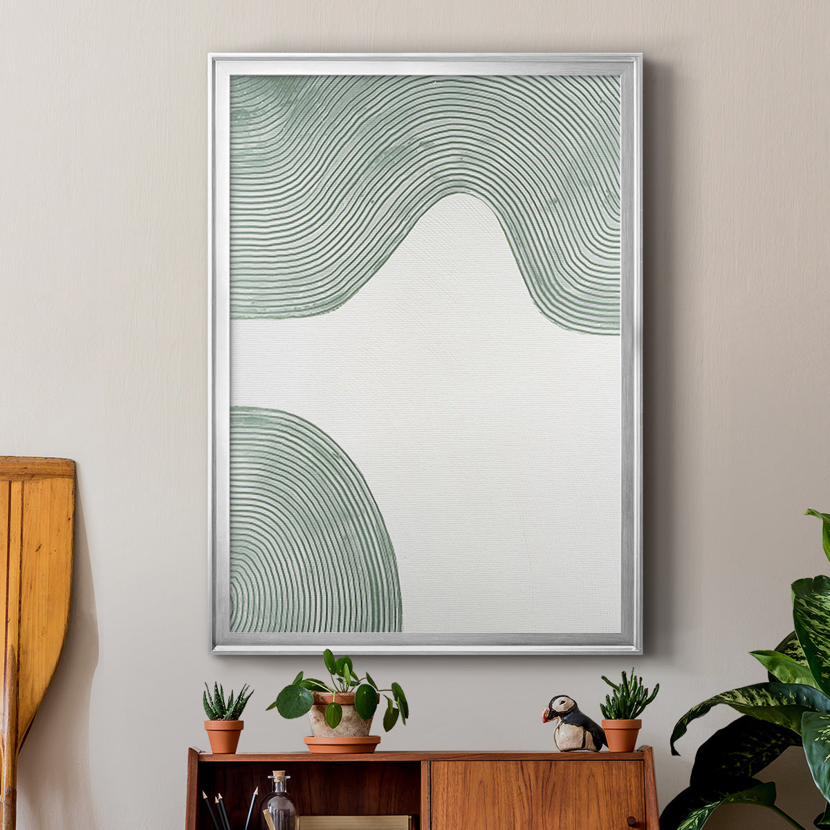 Get Going IV - Modern Framed Canvas Print