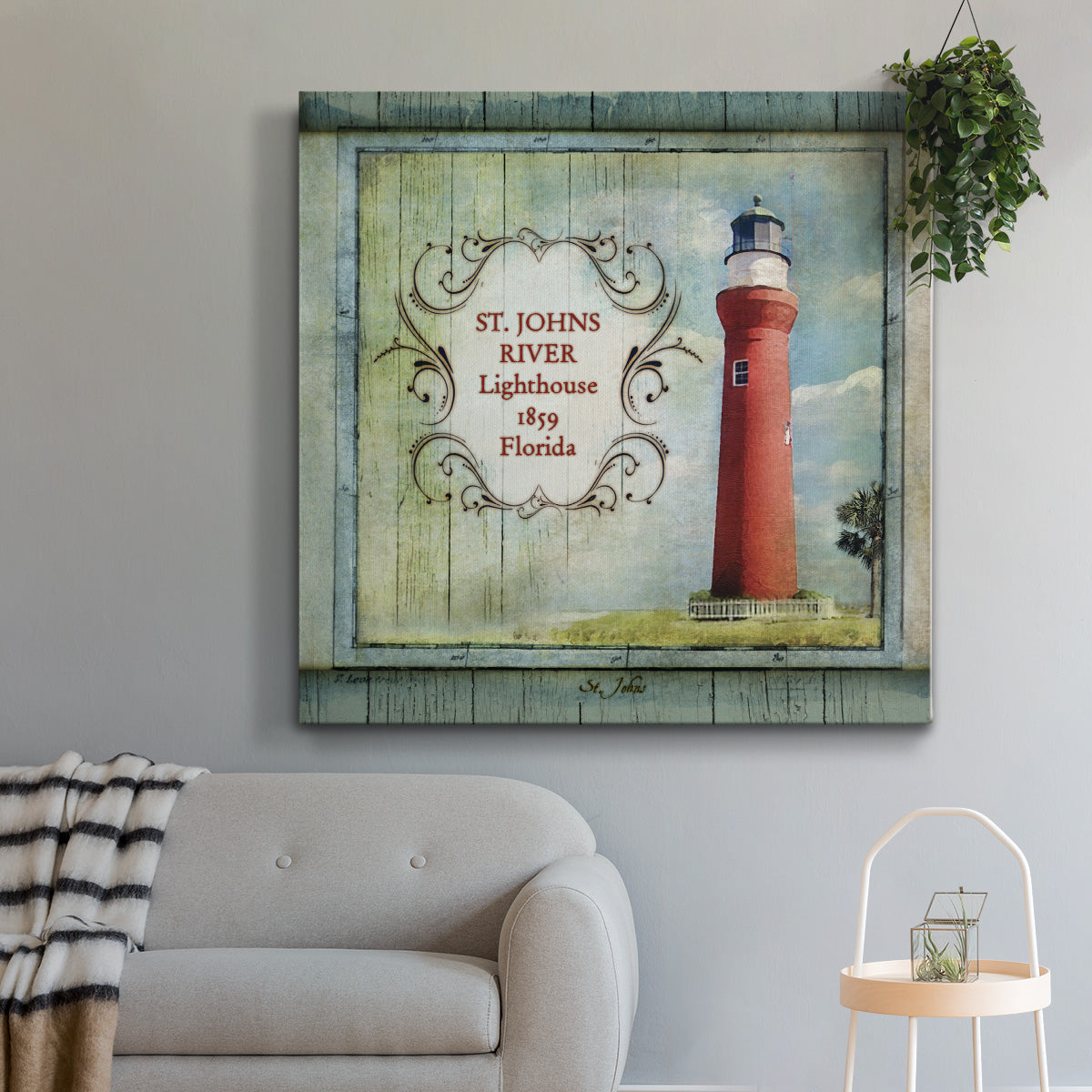 Florida Lighthouse XI-Premium Gallery Wrapped Canvas - Ready to Hang