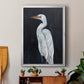 Calm Great Egret I - Modern Framed Canvas Print