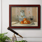 Still Life with Apples and Pitcher Premium Framed Canvas- Ready to Hang