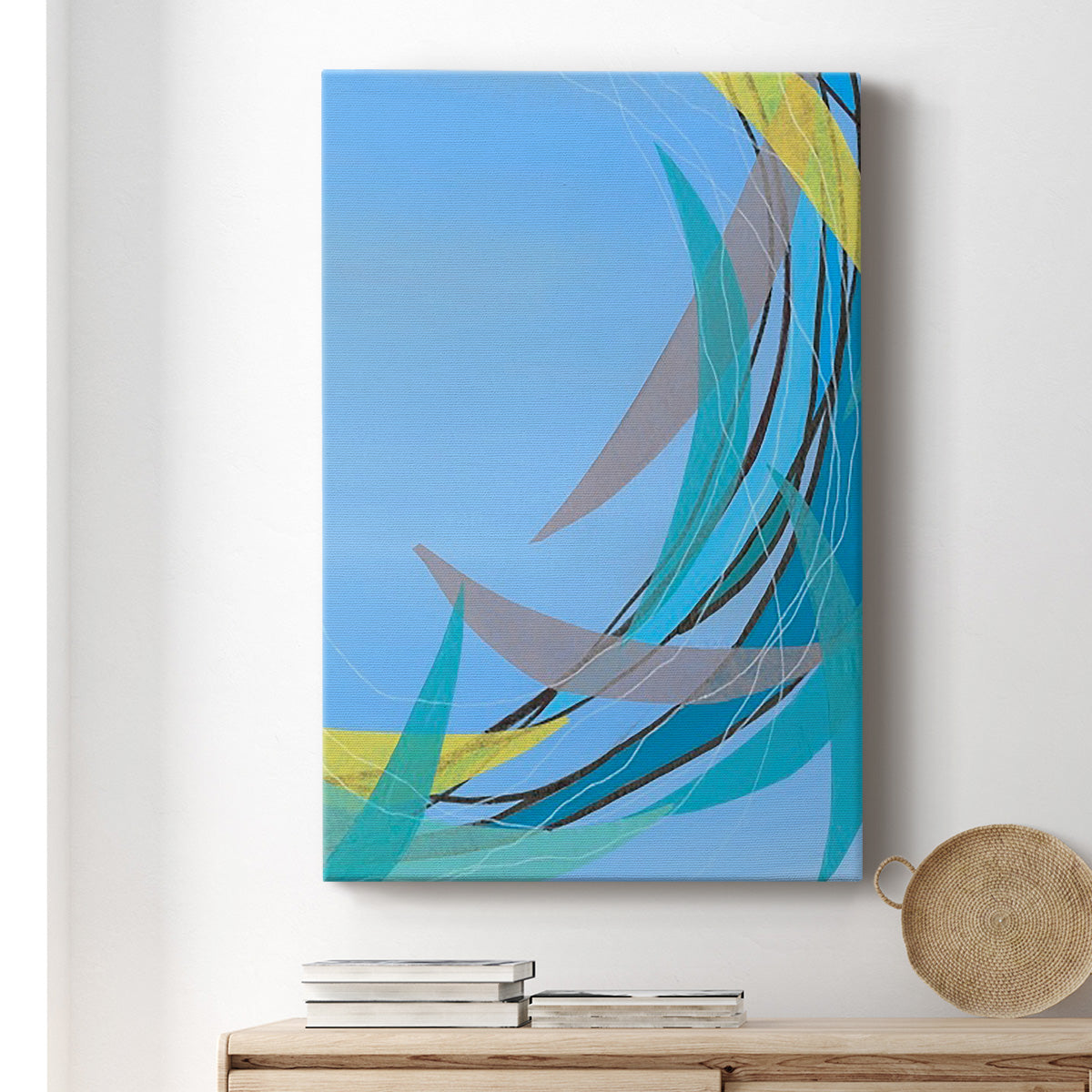 Circulating Flow II - Canvas Art Print