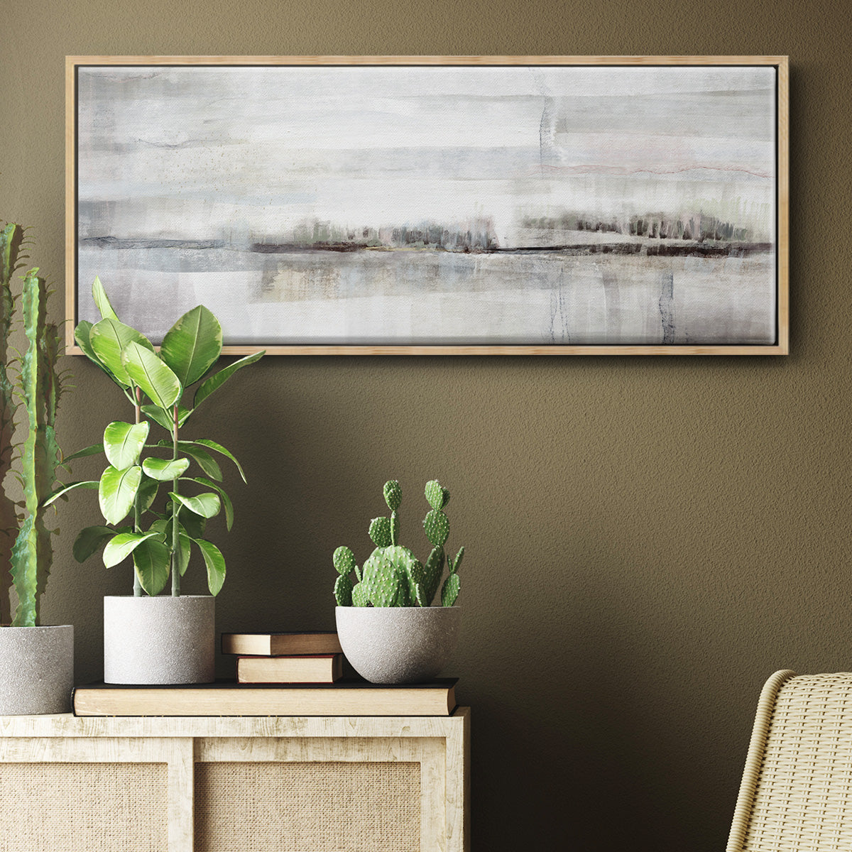 Valley Fair - Floater Framed Canvas Print