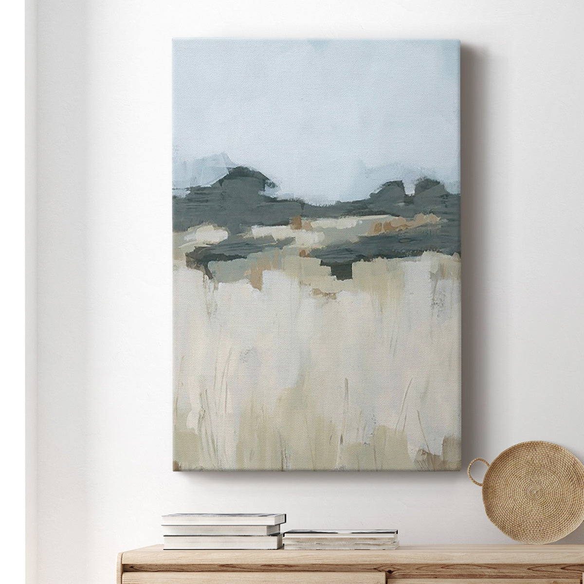 Brushstroke Badlands II - Canvas Art Print