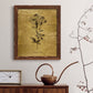 Gold Sketch Botanical II - Premium Canvas Framed in Barnwood - Ready to Hang