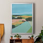 Bright Colored Countryside II - Modern Framed Canvas Print