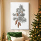 Silver Whisper of Carols - Canvas Art Print