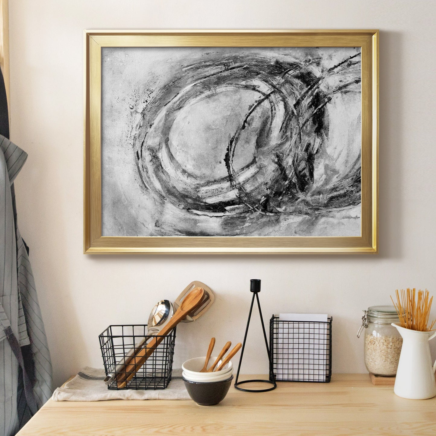 Infinity Rings I Premium Classic Framed Canvas - Ready to Hang