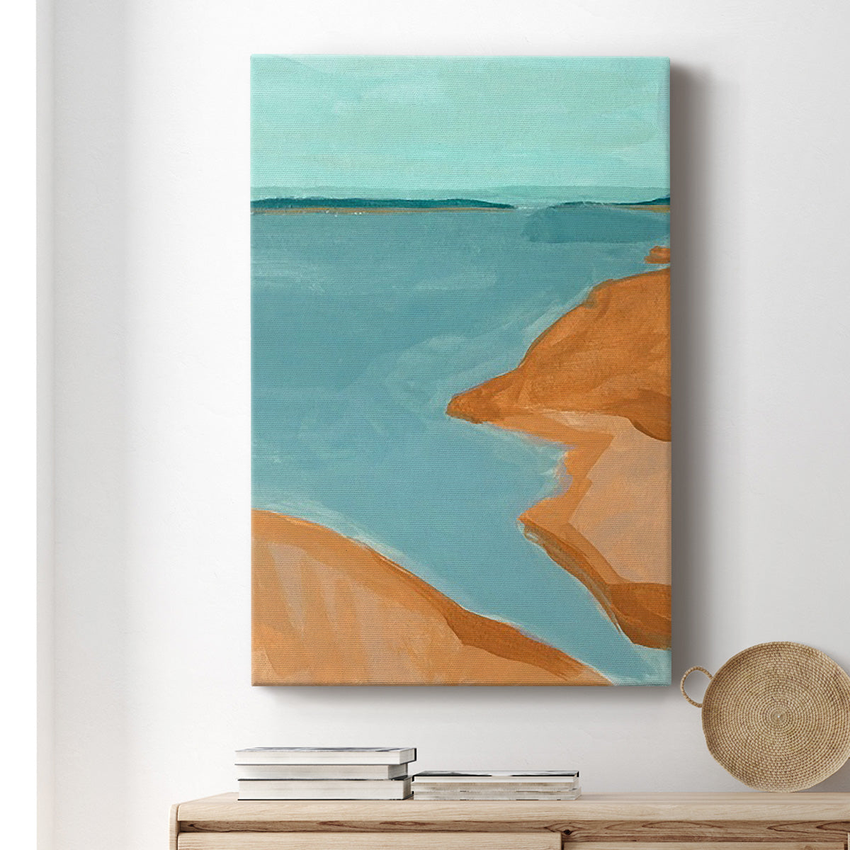 Out on the Sandbar I - Canvas Art Print