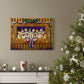 Snowmen - Premium Gallery Wrapped Canvas  - Ready to Hang