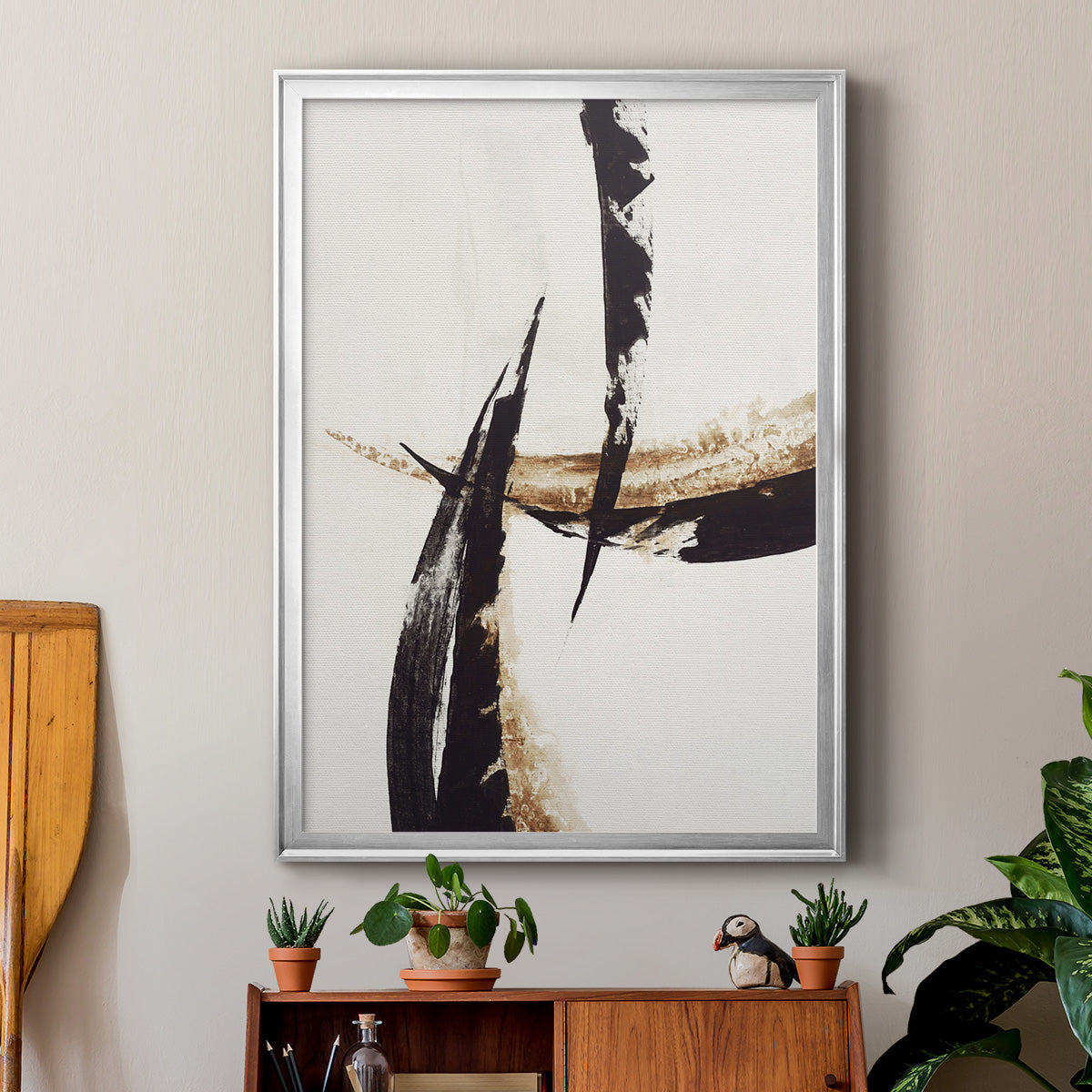 High Style II - Modern Framed Canvas Print