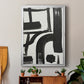 Inkwell Intersect I - Modern Framed Canvas Print