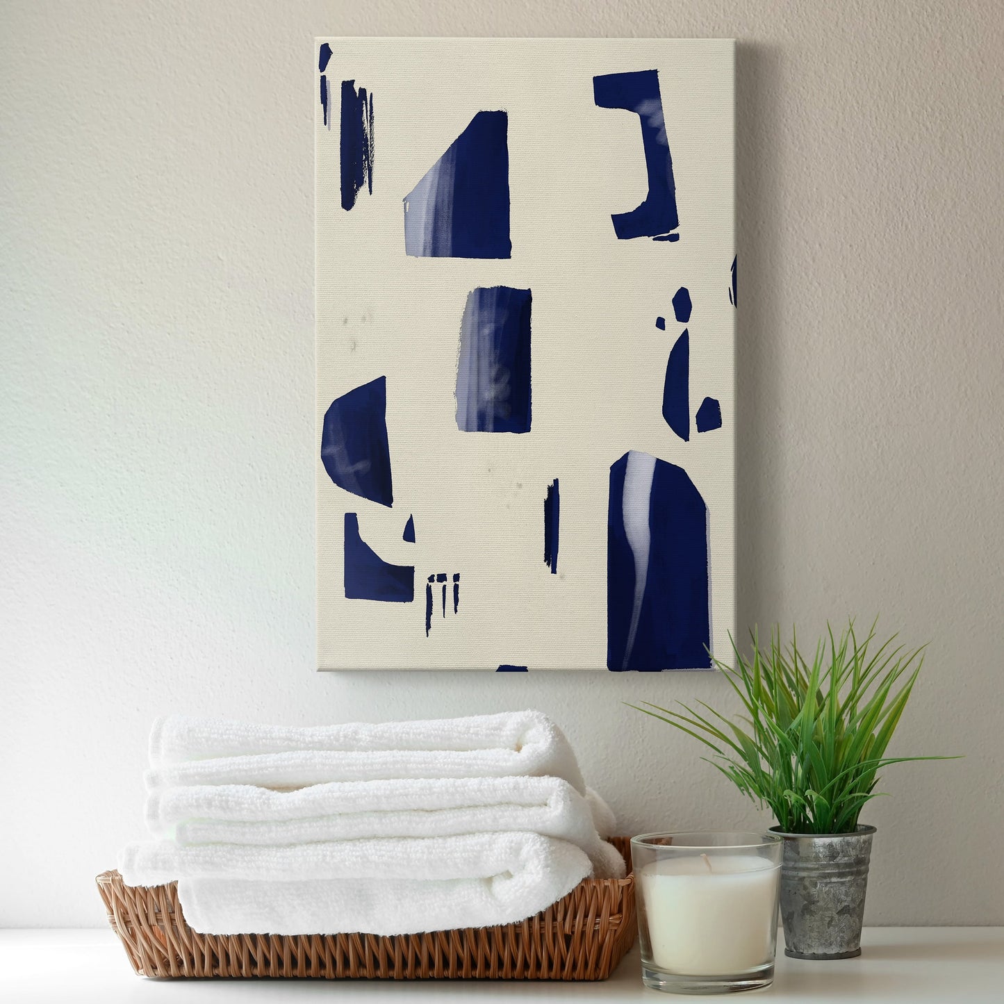 Fragment Abstraction I Premium Gallery Wrapped Canvas - Ready to Hang