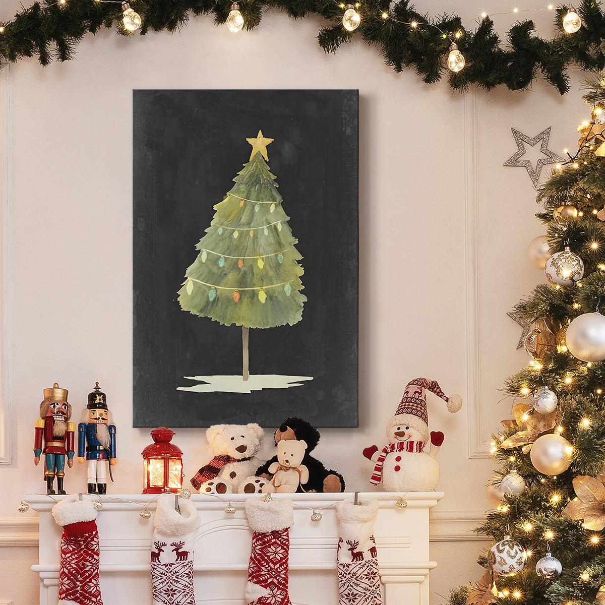 Christmas Glow I - Gallery Wrapped Canvas