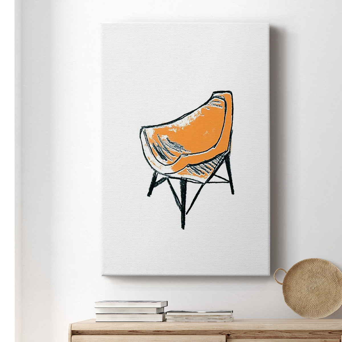 Take a Seat XII Premium Gallery Wrapped Canvas - Ready to Hang