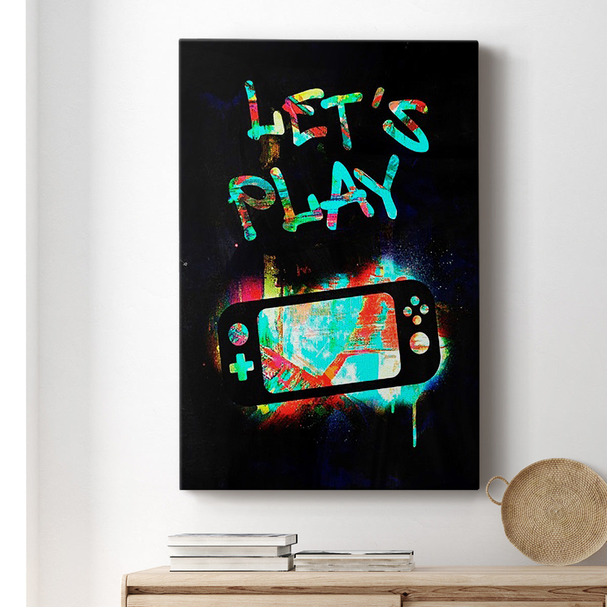 Gamer Tag III Premium Gallery Wrapped Canvas - Ready to Hang