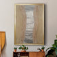 Silver Lake II - Modern Framed Canvas Print