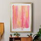 Summer Sherbet Wash II - Modern Framed Canvas Print