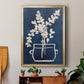 Vessel on Indigo I - Modern Framed Canvas Print