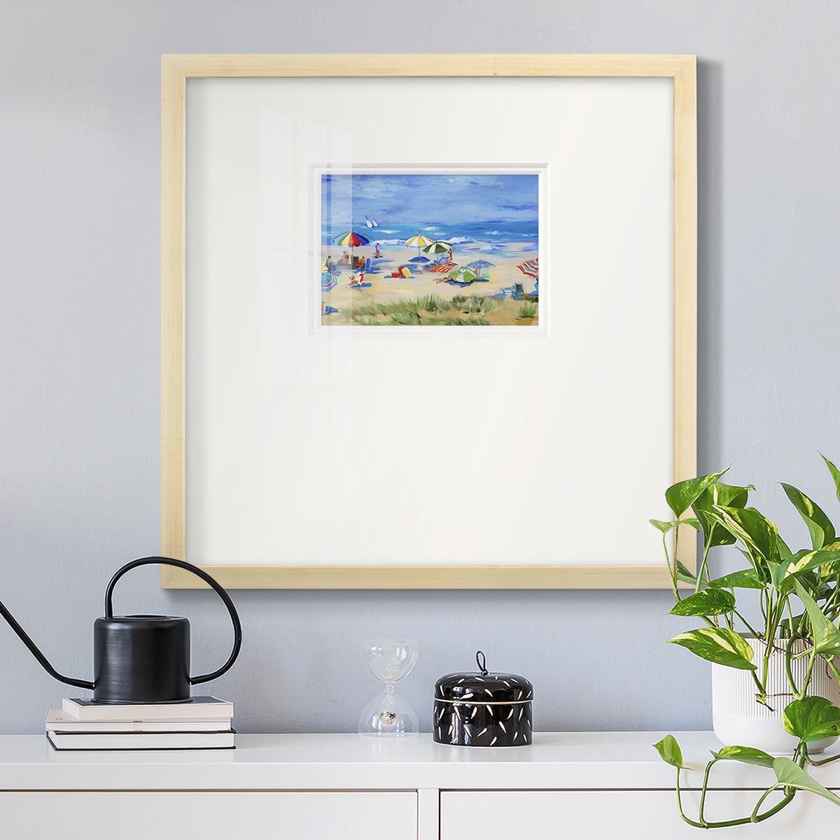 Sunshine State of Mind- Premium Framed Print Double Matboard