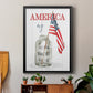 America My Home Sweet Home - Modern Framed Canvas Print
