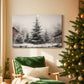 Pale Winter Night Serenade - Canvas Art Print