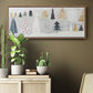 Christmas Chalet Collection D - Floater Framed Canvas Print