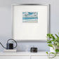 Beach Bliss Premium Framed Print Double Matboard