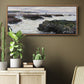 The Rocks at Pourville, Low Tide, 1882 - Floater Framed Canvas Print