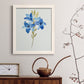 Blue Blossom Botanical III - Premium Canvas Framed in Barnwood - Ready to Hang