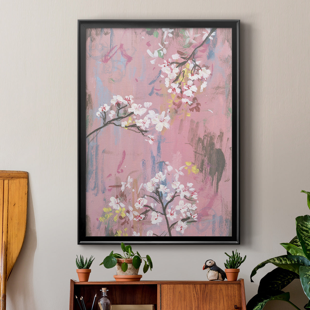 Emerging II - Modern Framed Canvas Print