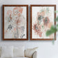 Petal Drift III - Premium Framed Canvas 2 Piece Set - Ready to Hang