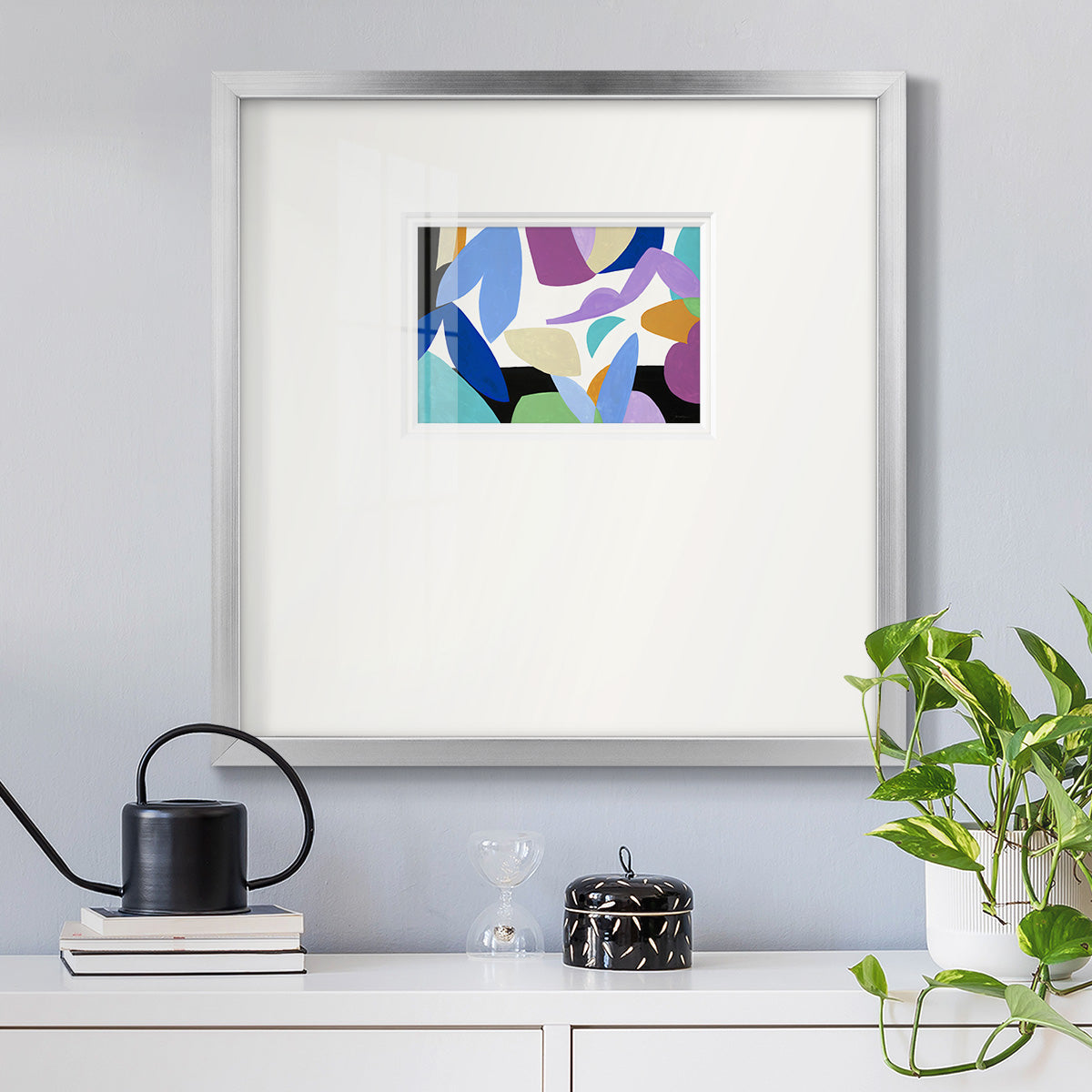 Ode to Matisse II- Premium Framed Print Double Matboard