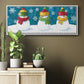 A Frosty Kiss - Floater Framed Canvas Print