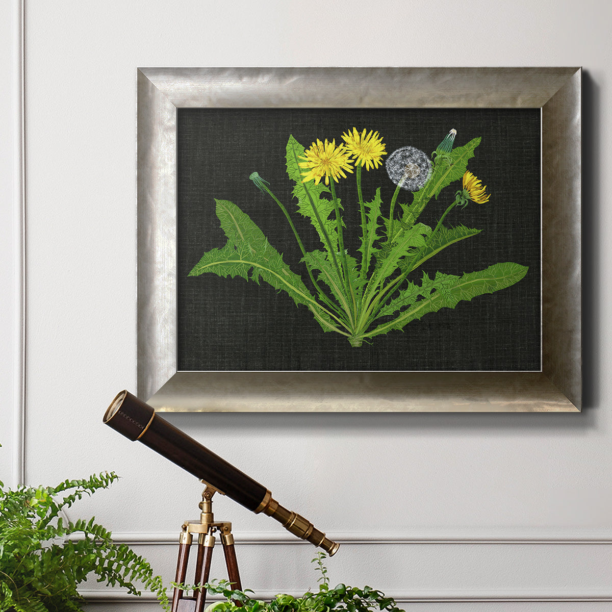 Wild Dandelion II Premium Framed Canvas- Ready to Hang