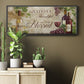 Grateful Wine - Floater Framed Canvas Print
