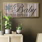 Baby It's Cold - Floater Framed Canvas Print