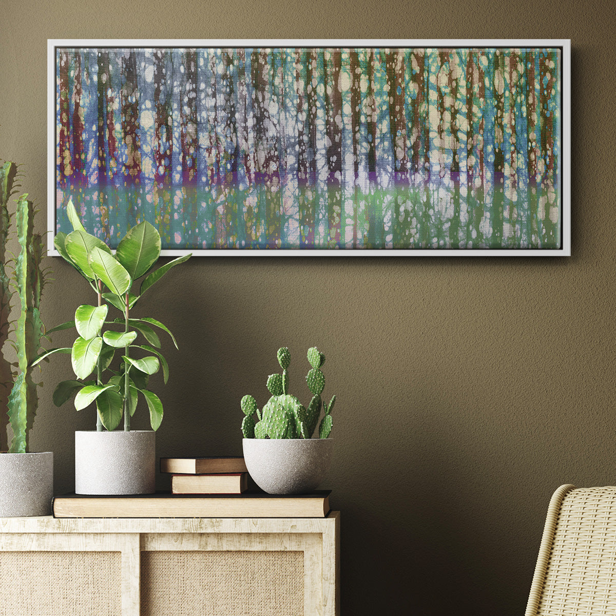 Birch Betik - Floater Framed Canvas Print