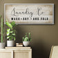 Laundry Co. - Floater Framed Canvas Print
